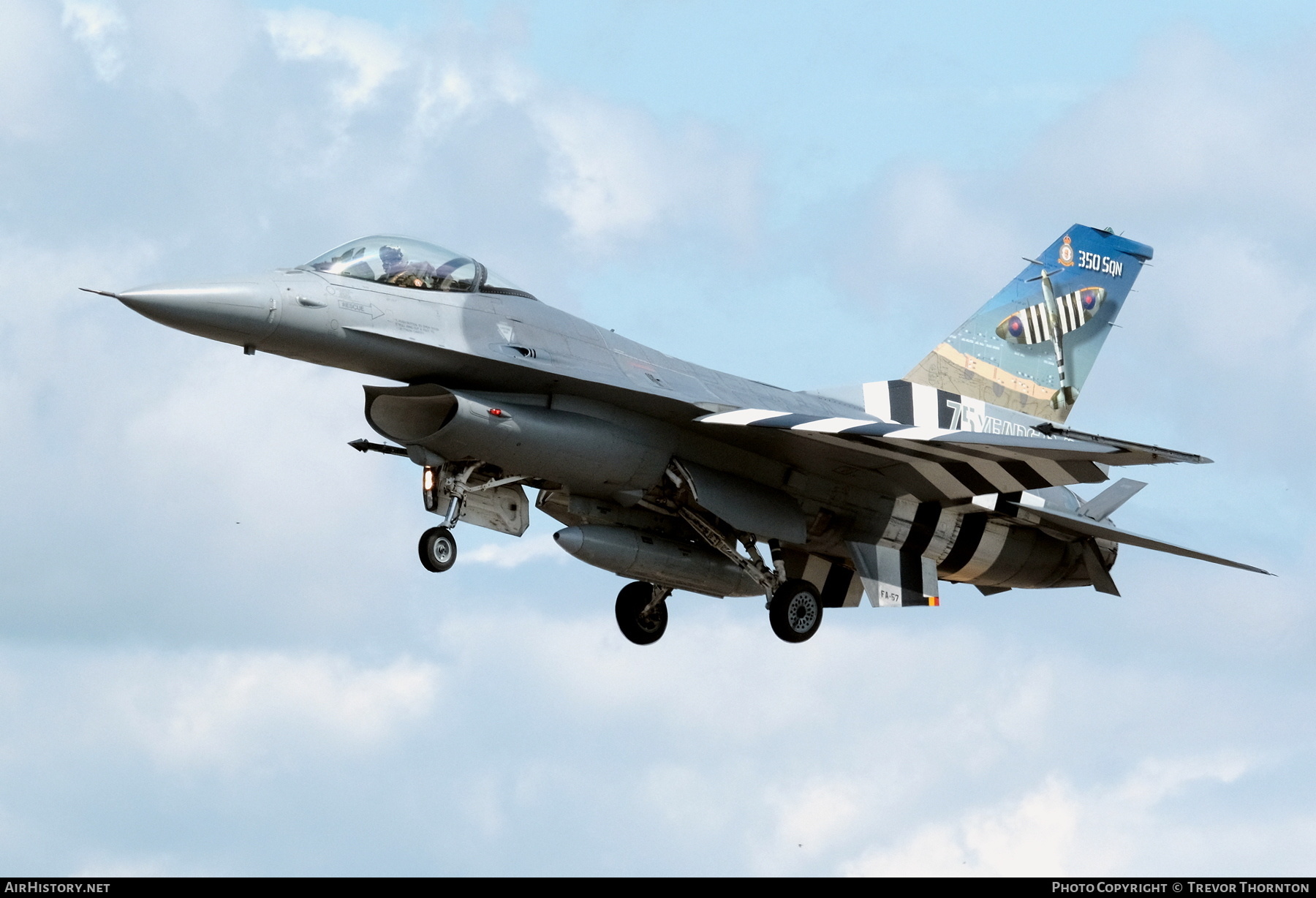 Aircraft Photo of FA-57 | General Dynamics F-16AM Fighting Falcon | Belgium - Air Force | AirHistory.net #443125