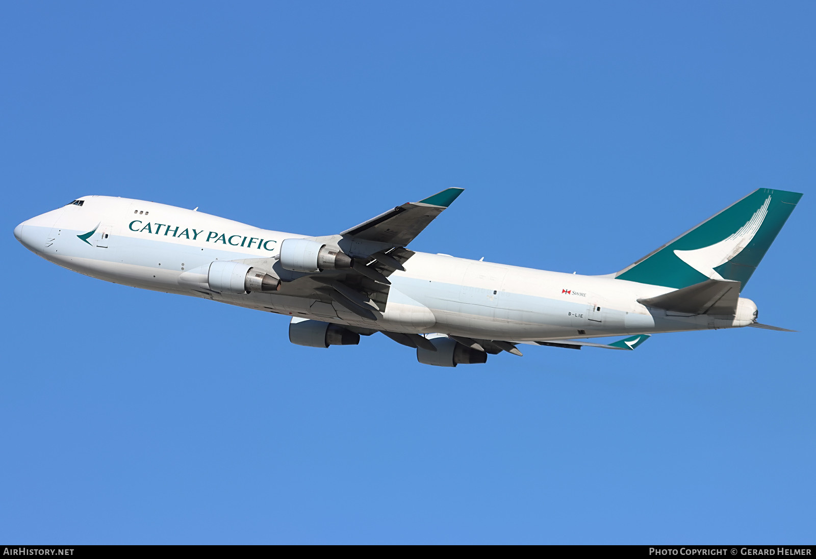 Aircraft Photo of B-LIE | Boeing 747-467F/ER/SCD | Cathay Pacific Airways Cargo | AirHistory.net #443131