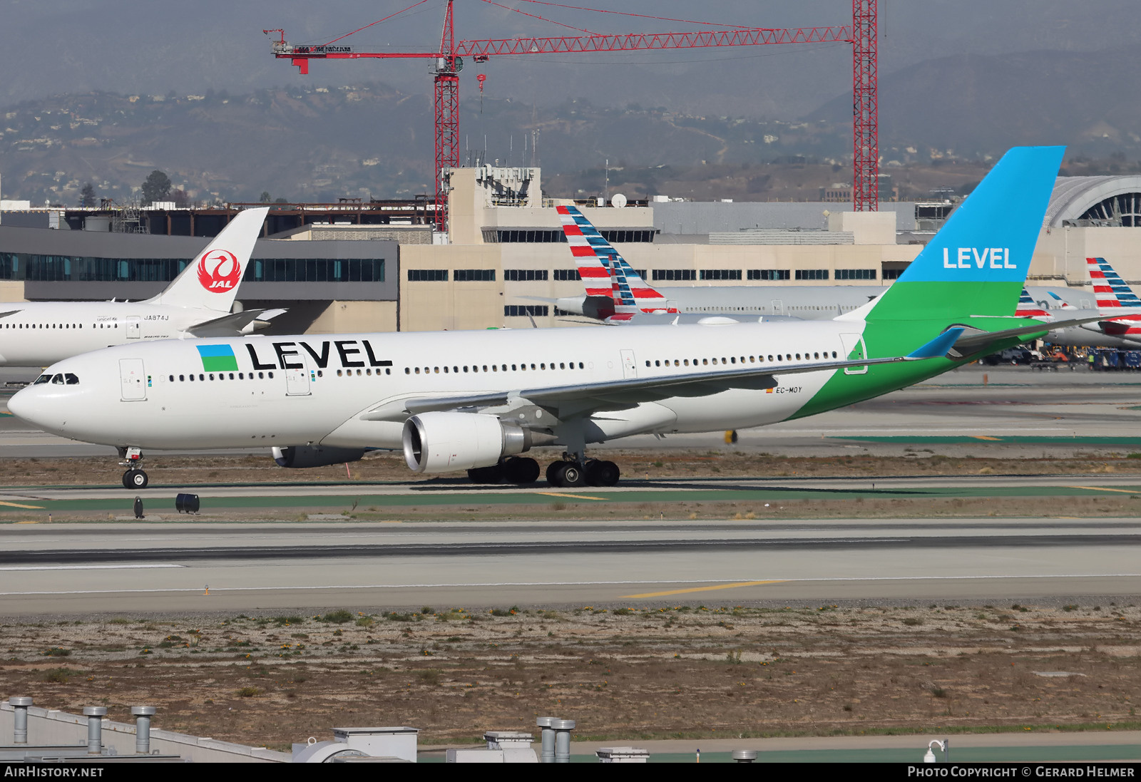 Aircraft Photo of EC-MOY | Airbus A330-202 | Level | AirHistory.net #443135