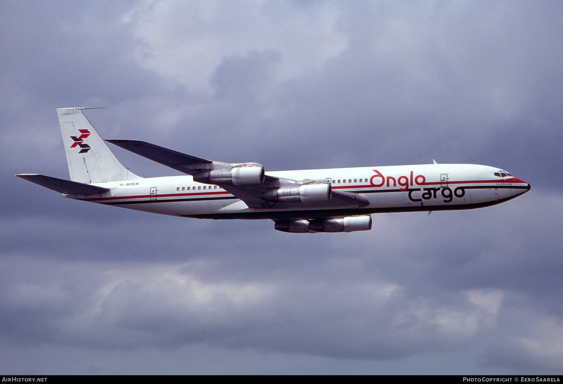 Aircraft Photo of G-BDEA | Boeing 707-338C | Anglo Cargo | AirHistory.net #443137