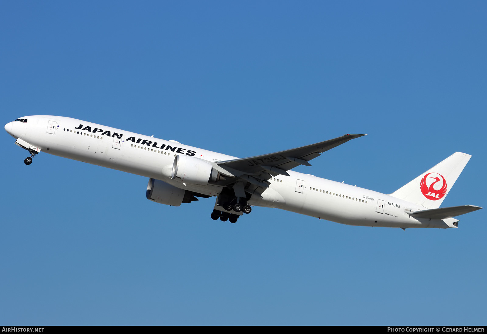 Aircraft Photo of JA738J | Boeing 777-346/ER | Japan Airlines - JAL | AirHistory.net #443139