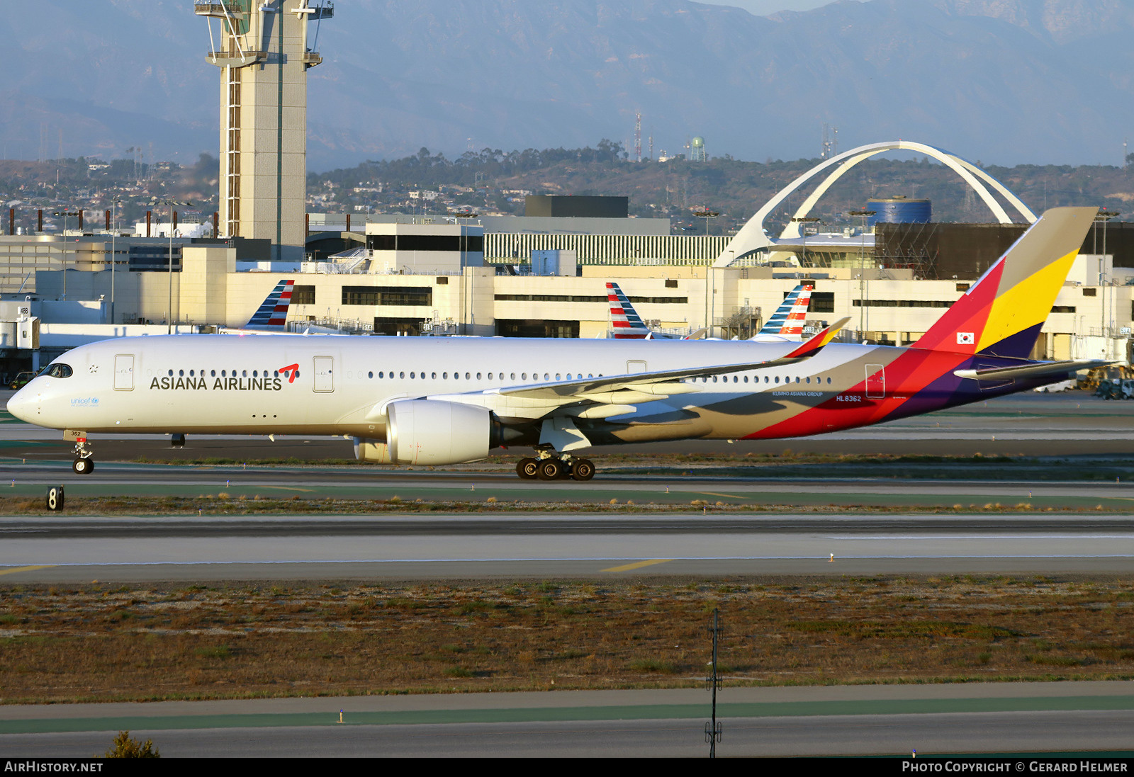 Aircraft Photo of HL8362 | Airbus A350-941 | Asiana Airlines | AirHistory.net #443141