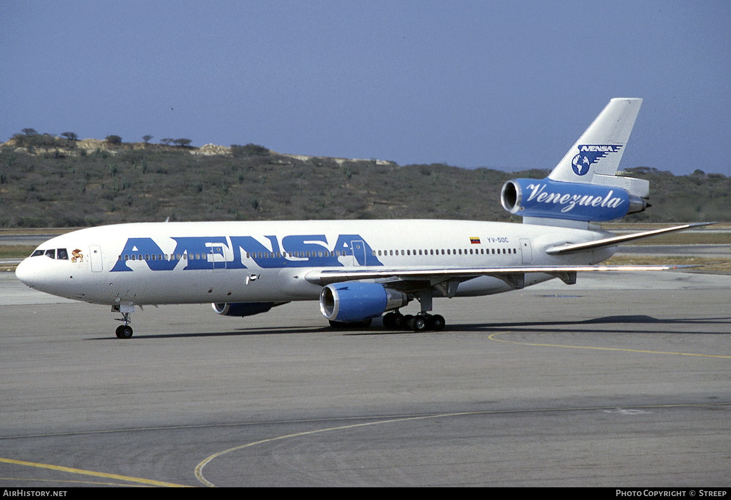 Aircraft Photo of YV-50C | McDonnell Douglas DC-10-30 | Avensa - Aerovías Venezolanas | AirHistory.net #443149