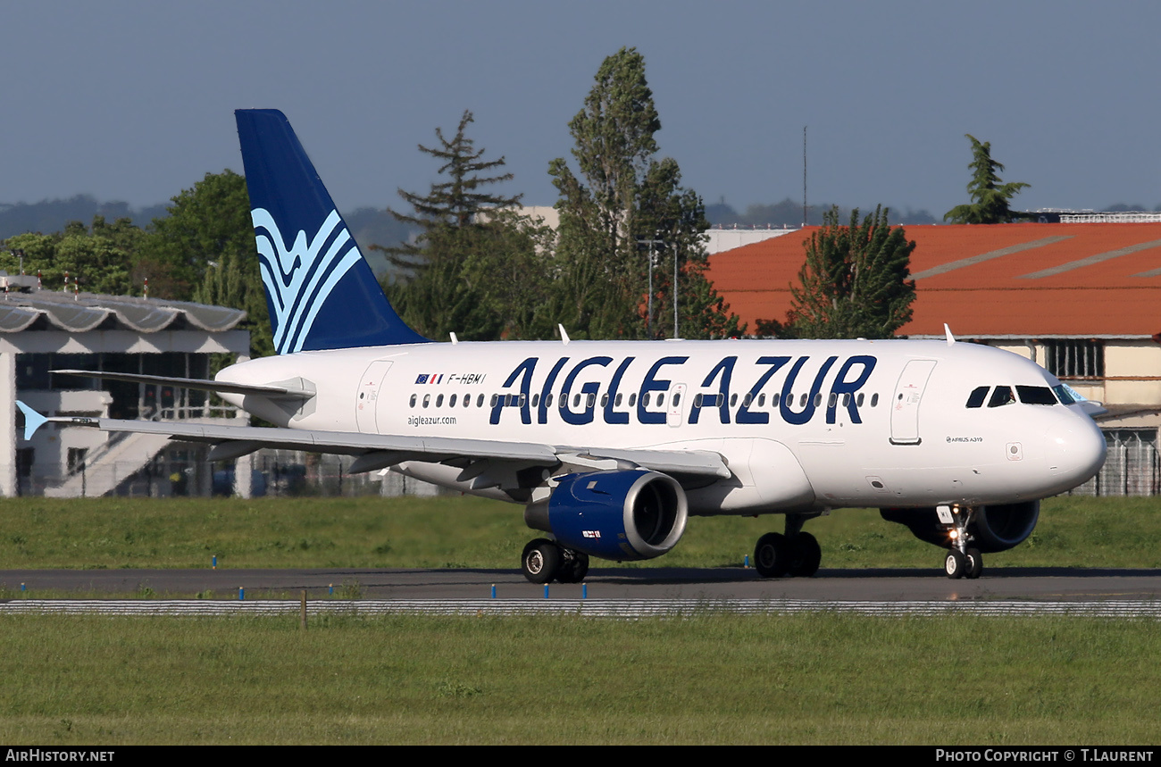 Aircraft Photo of F-HBMI | Airbus A319-114 | Aigle Azur | AirHistory.net #443155