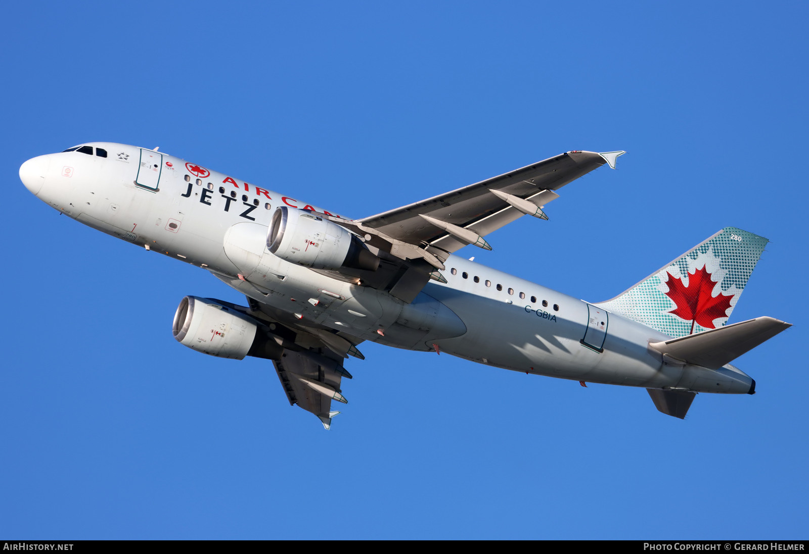 Aircraft Photo of C-GBIA | Airbus A319-114 | Air Canada Jetz | AirHistory.net #443158