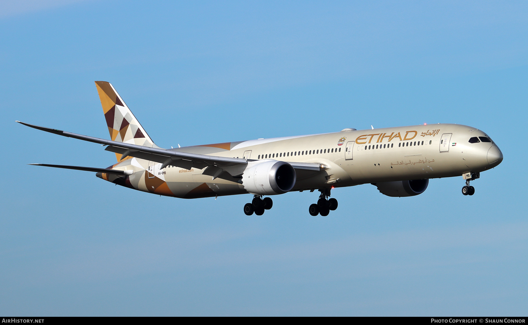 Aircraft Photo of A6-BMB | Boeing 787-10 Dreamliner | Etihad Airways | AirHistory.net #443159