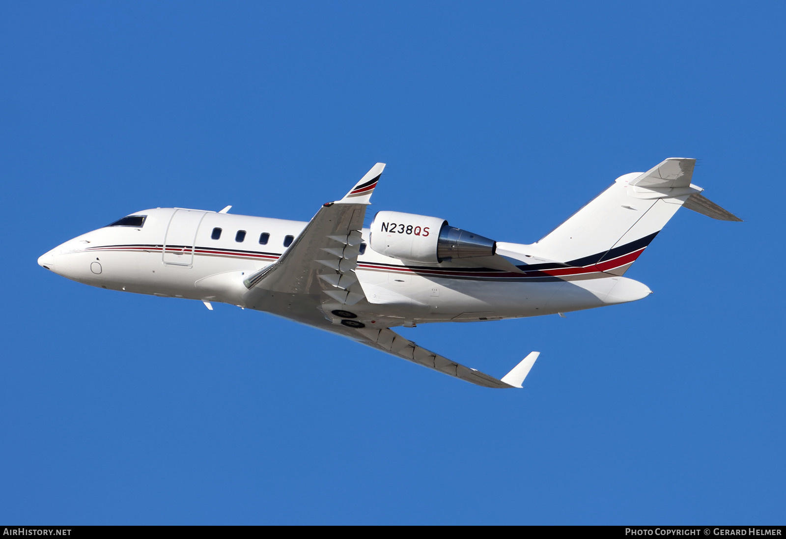 Aircraft Photo of N238QS | Bombardier Challenger 650 (CL-600-2B16) | AirHistory.net #443160