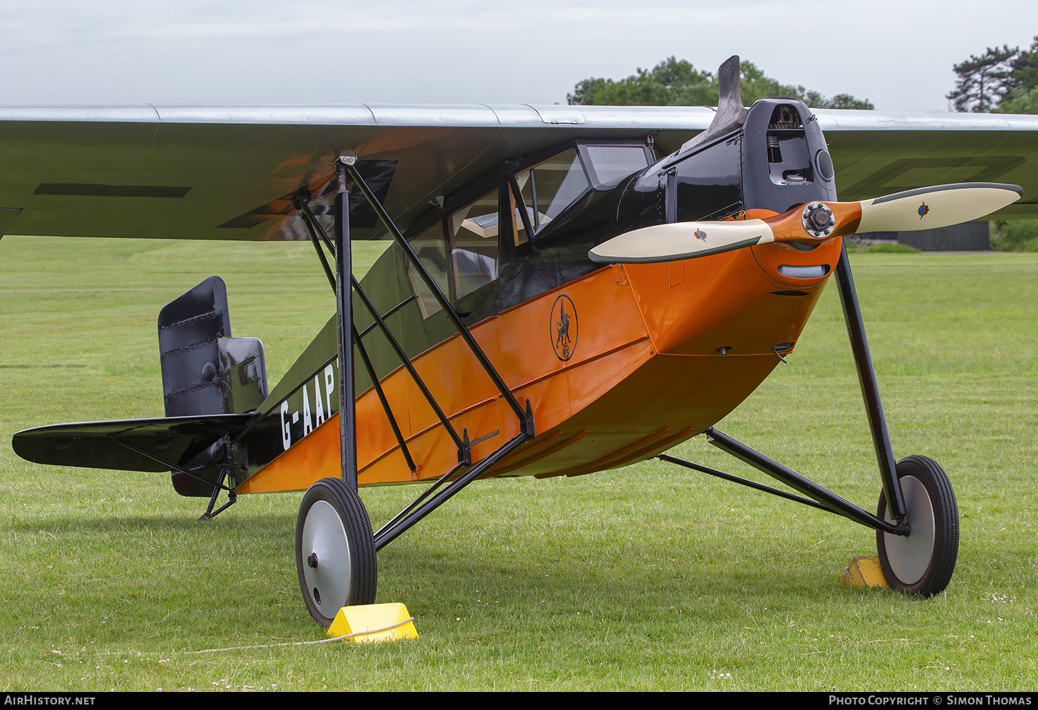 Aircraft Photo of G-AAPZ | Desoutter Mk.I | NFS - National Flying Services | AirHistory.net #443172