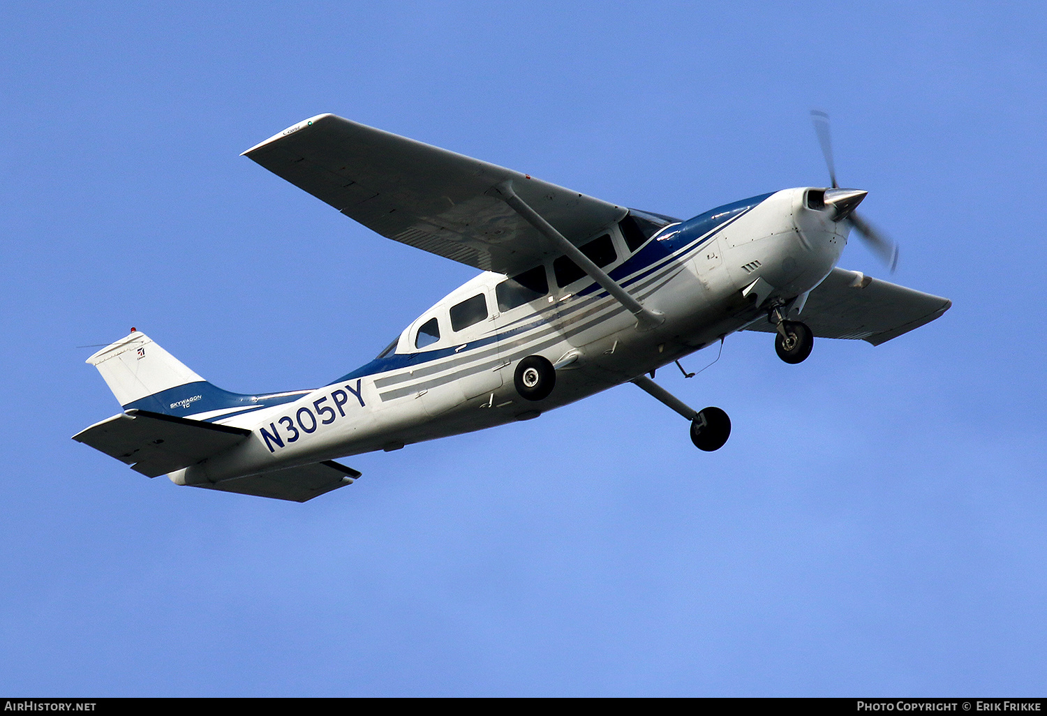 Aircraft Photo of N305PY | Cessna T207 Turbo Skywagon 207 | AirHistory.net #443173