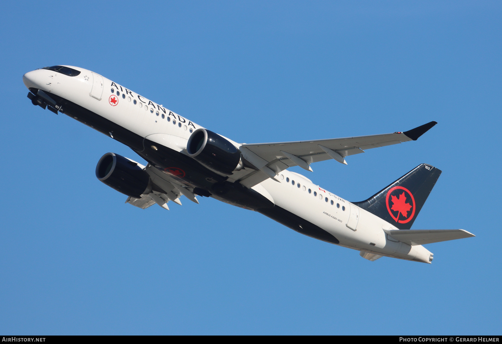 Aircraft Photo of C-GJXN | Airbus A220-371 (BD-500-1A11) | Air Canada | AirHistory.net #443176