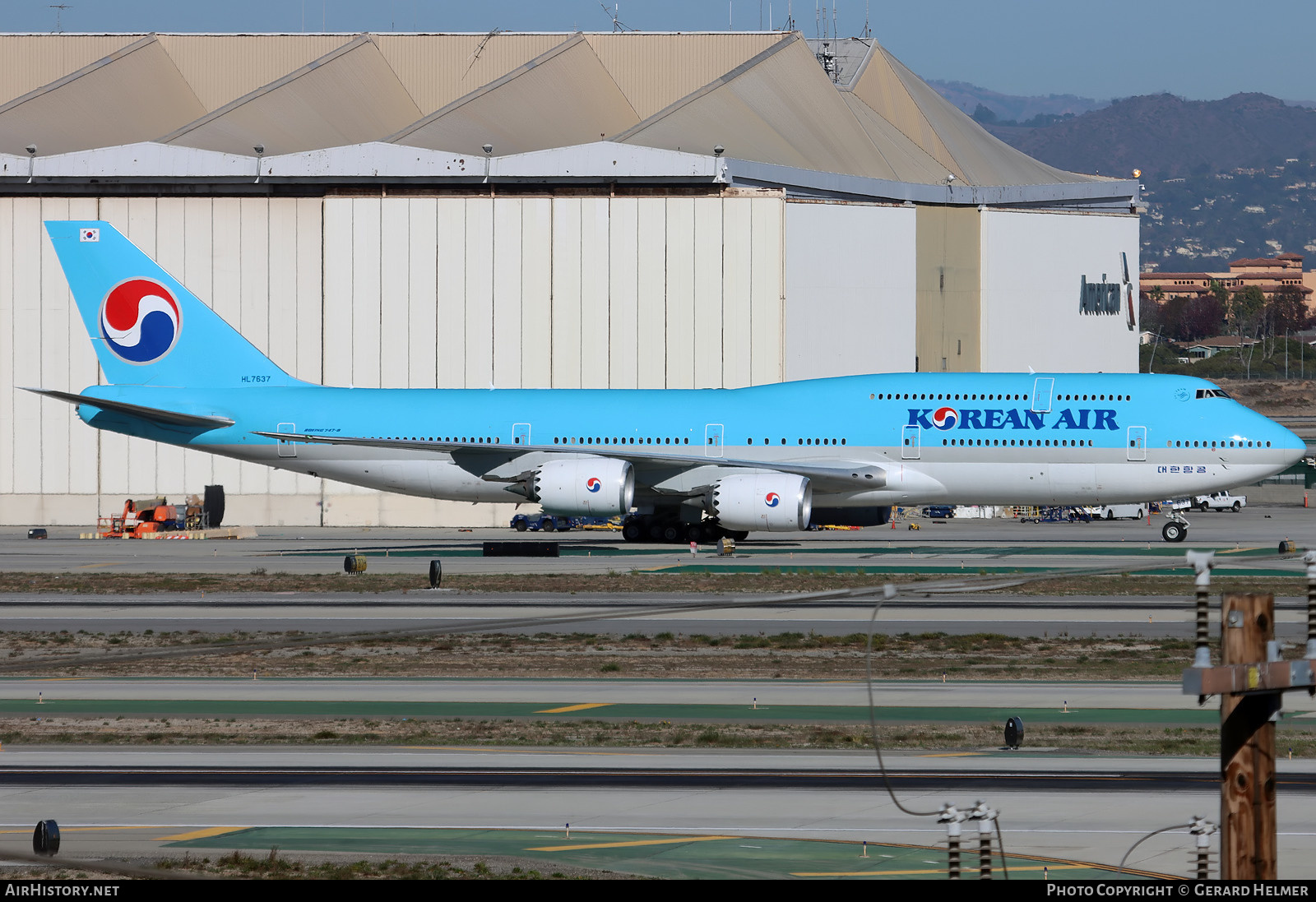Aircraft Photo of HL7637 | Boeing 747-8B5 | Korean Air | AirHistory.net #443181