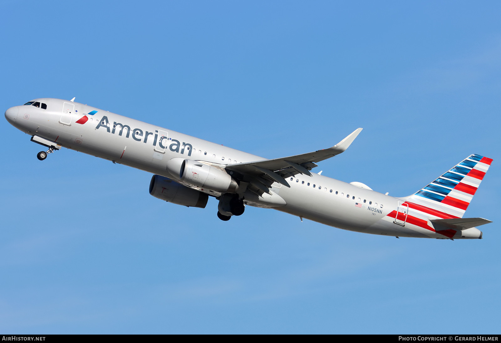 Aircraft Photo of N105NN | Airbus A321-231 | American Airlines | AirHistory.net #443186