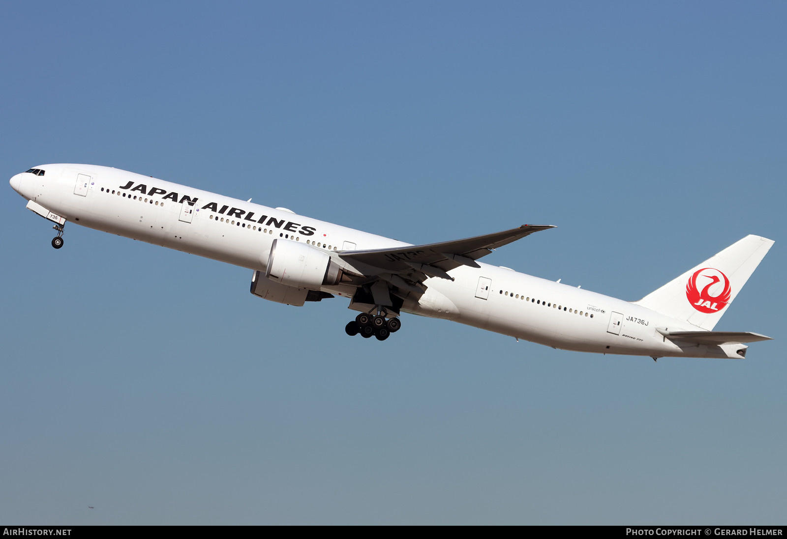 Aircraft Photo of JA736J | Boeing 777-346/ER | Japan Airlines - JAL | AirHistory.net #443190