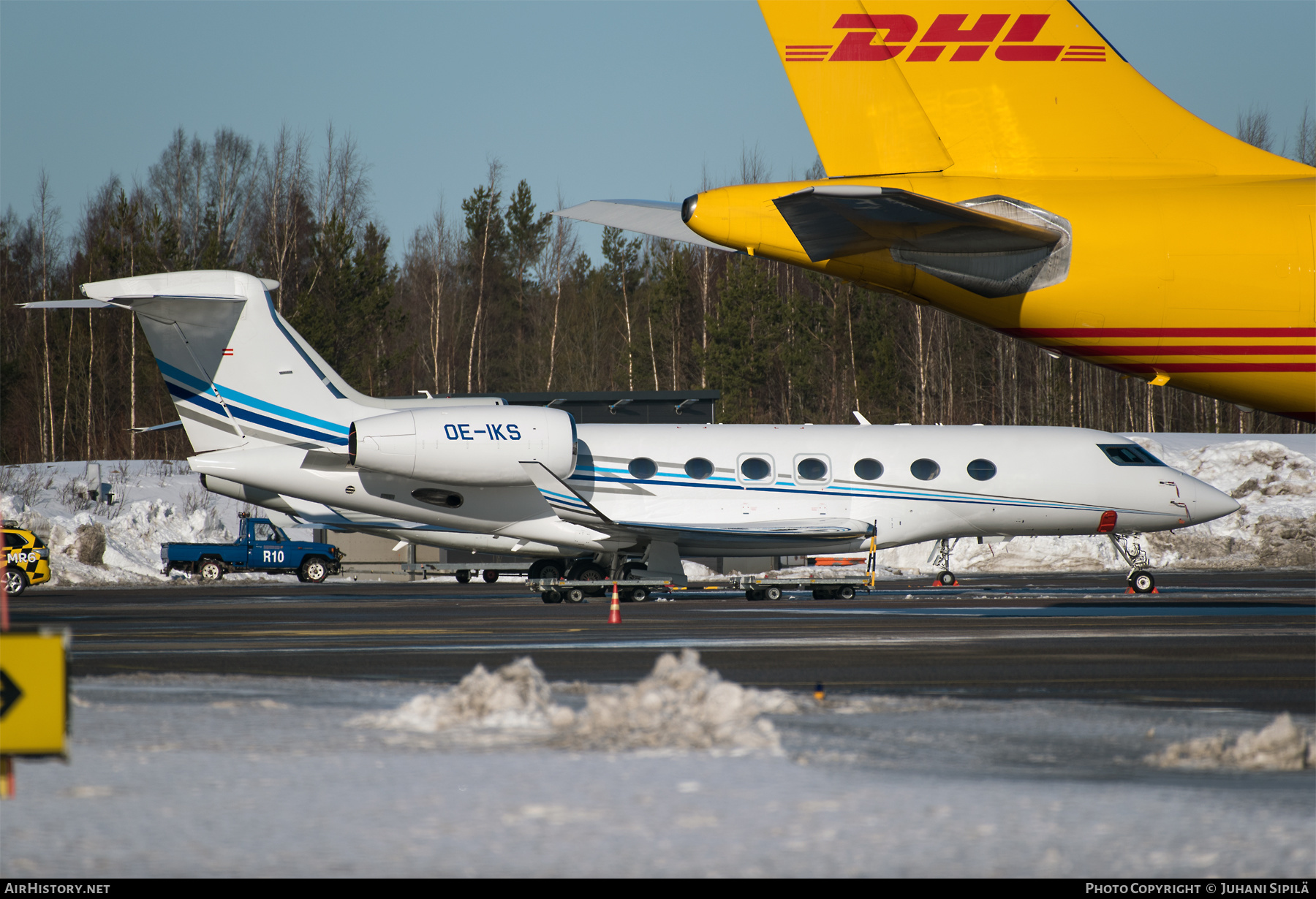 Aircraft Photo of OE-IKS | Gulfstream Aerospace G-V-SP Gulfstream G500 | AirHistory.net #443195