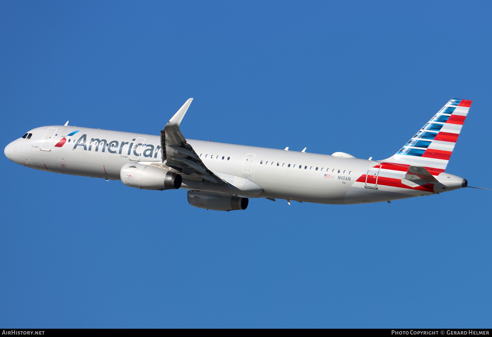 Aircraft Photo of N110AN | Airbus A321-231 | American Airlines | AirHistory.net #443197