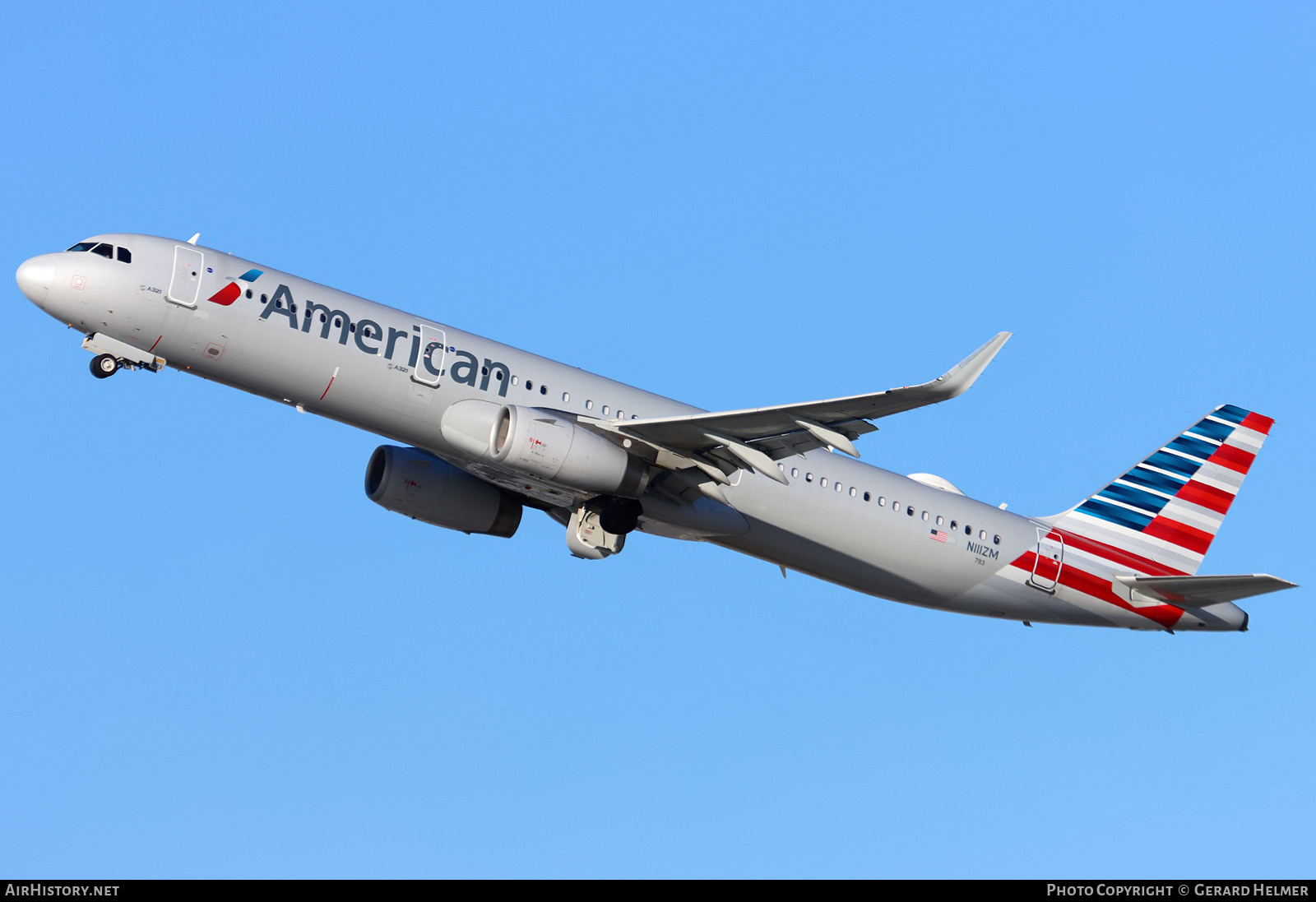 Aircraft Photo of N111ZM | Airbus A321-231 | American Airlines | AirHistory.net #443201