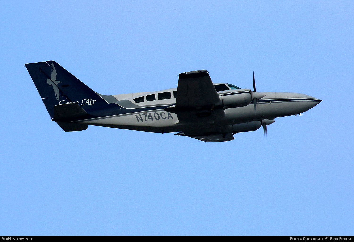 Aircraft Photo of N740CA | Cessna 402C Utililiner | Cape Air | AirHistory.net #443212