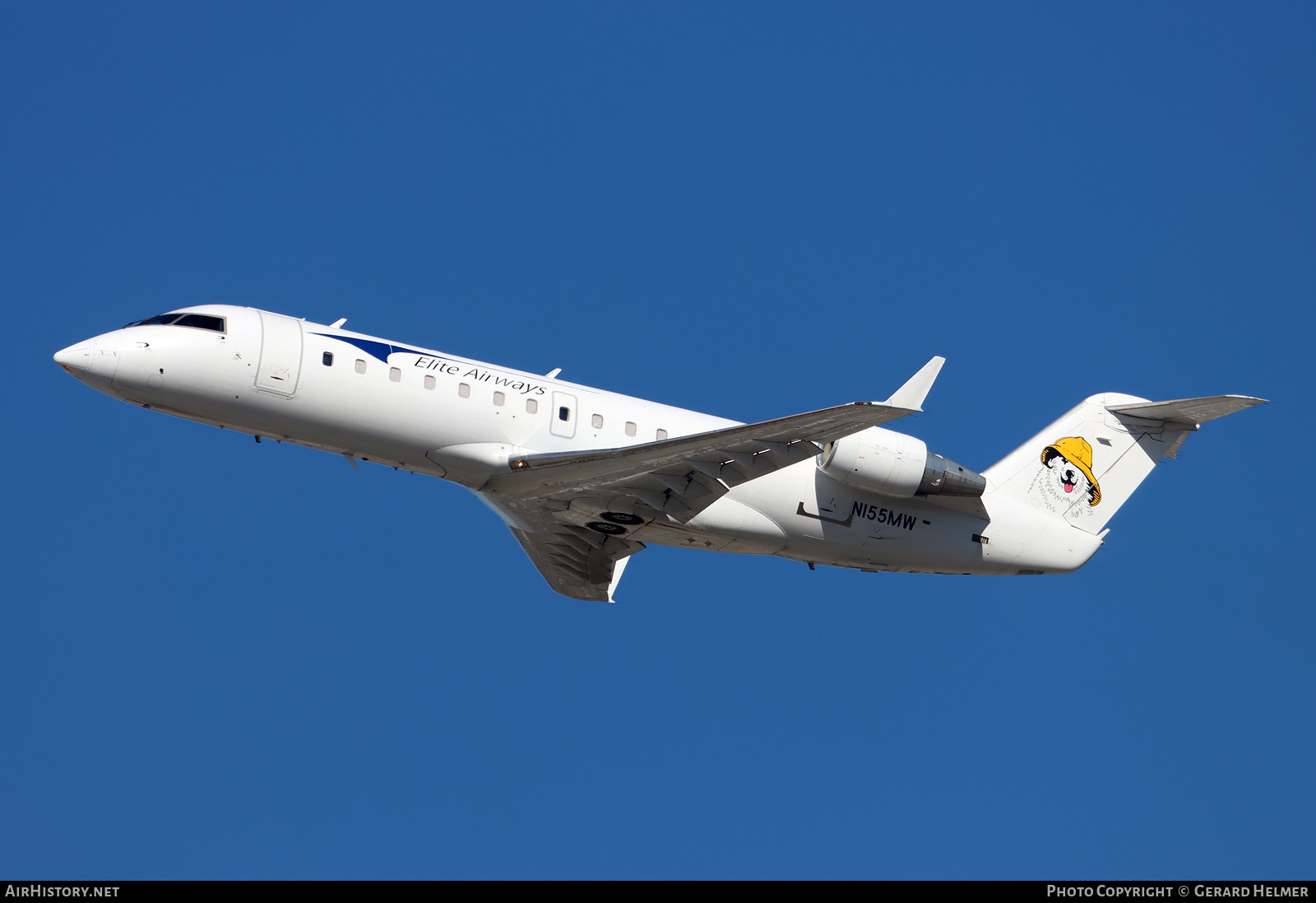 Aircraft Photo of N155MW | Canadair CRJ-200LR (CL-600-2B19) | Elite Airways | AirHistory.net #443216