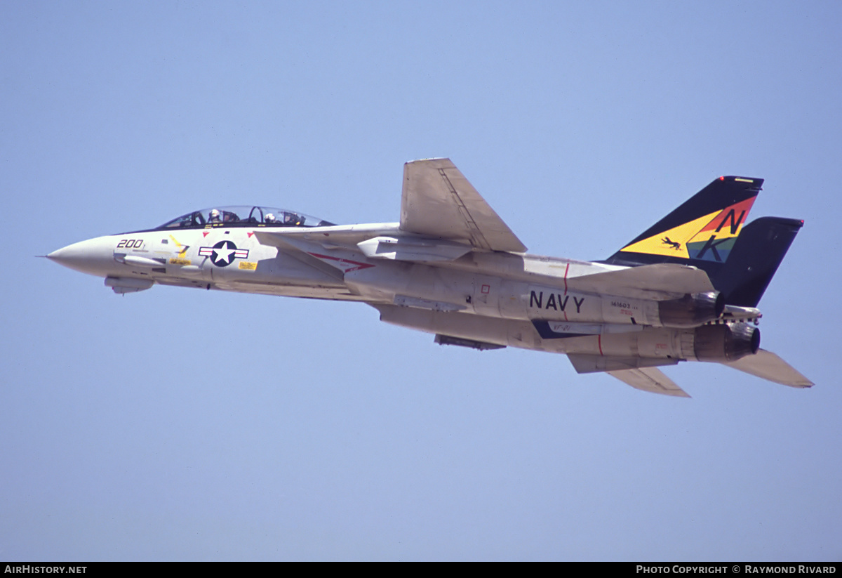 Aircraft Photo of 161603 | Grumman F-14A Tomcat | USA - Navy | AirHistory.net #443224