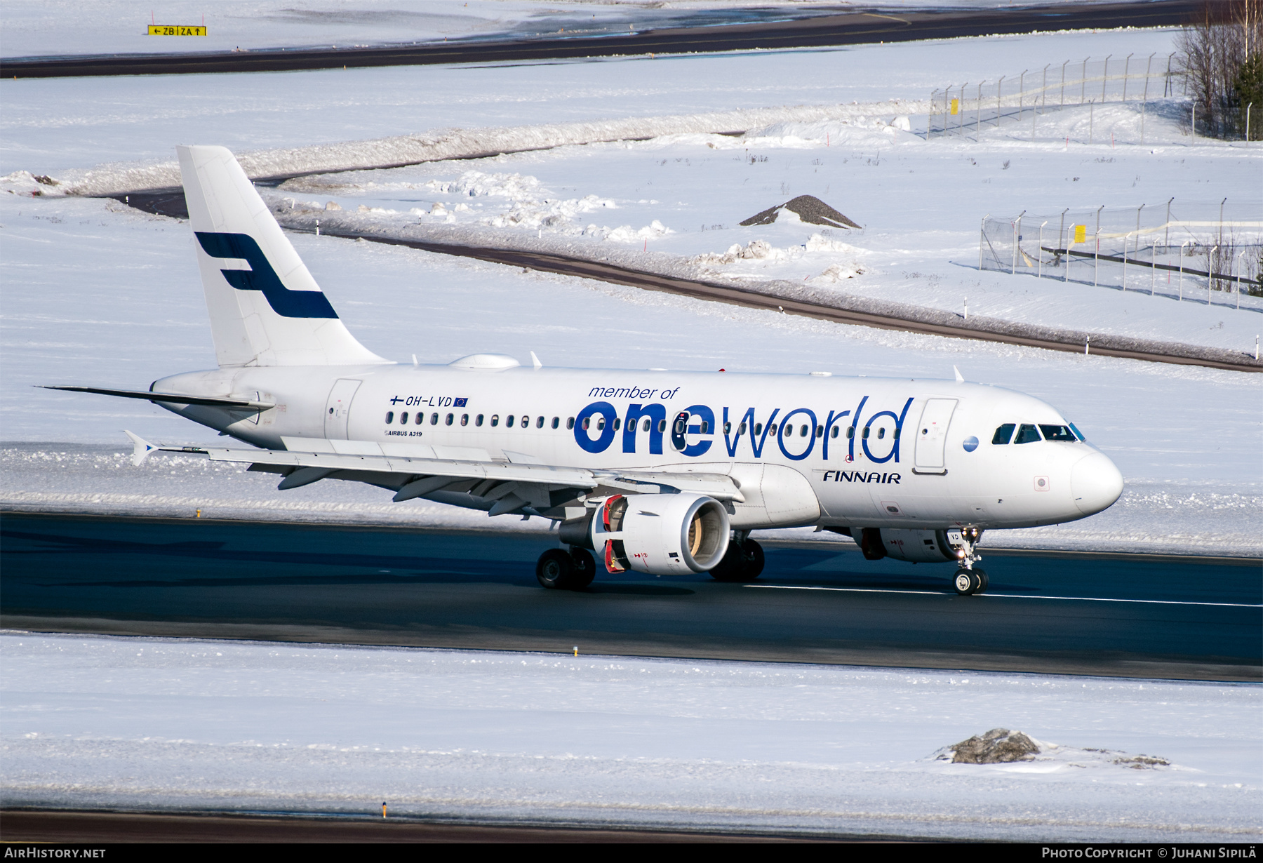 Aircraft Photo of OH-LVD | Airbus A319-112 | Finnair | AirHistory.net #443226