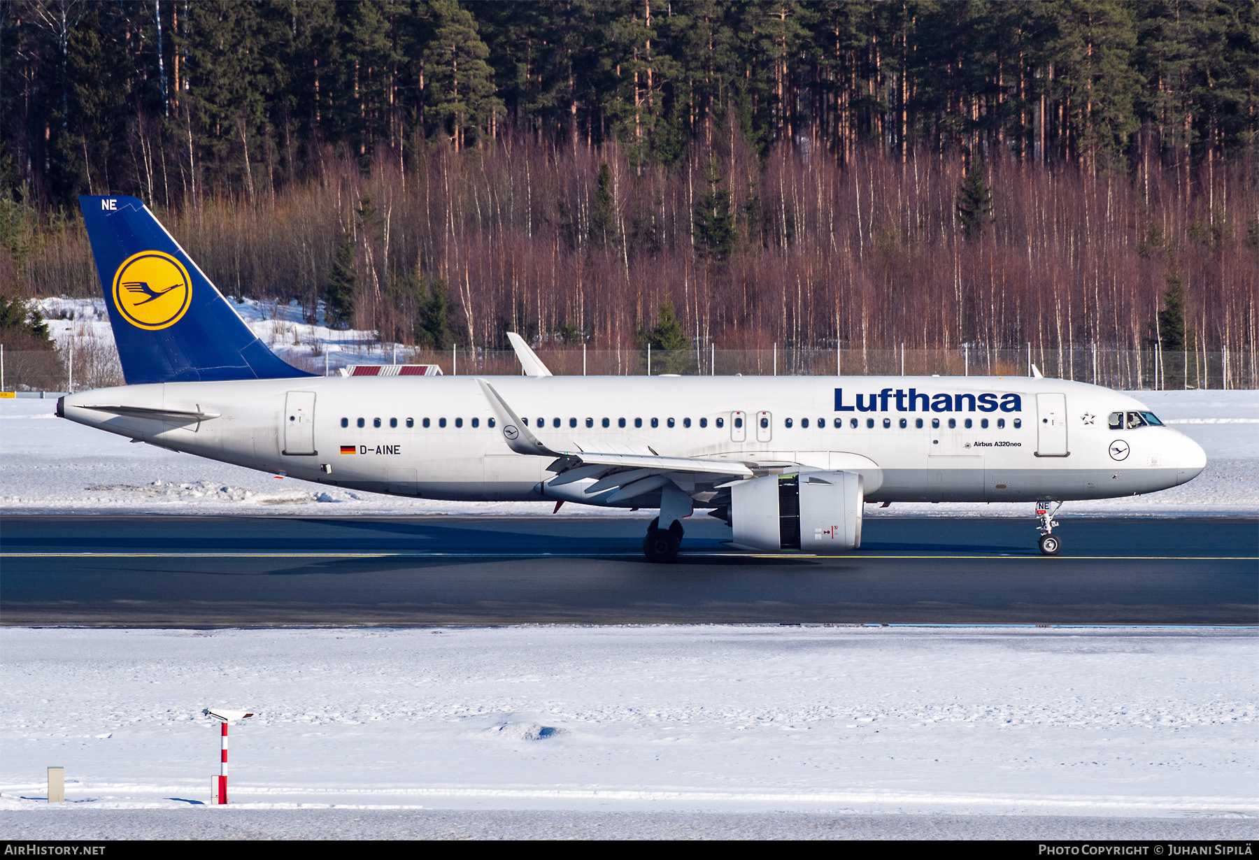 Aircraft Photo of D-AINE | Airbus A320-271N | Lufthansa | AirHistory.net #443227