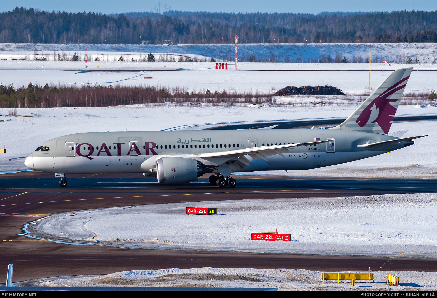 Aircraft Photo of A7-BCD | Boeing 787-8 Dreamliner | Qatar Airways | AirHistory.net #443229