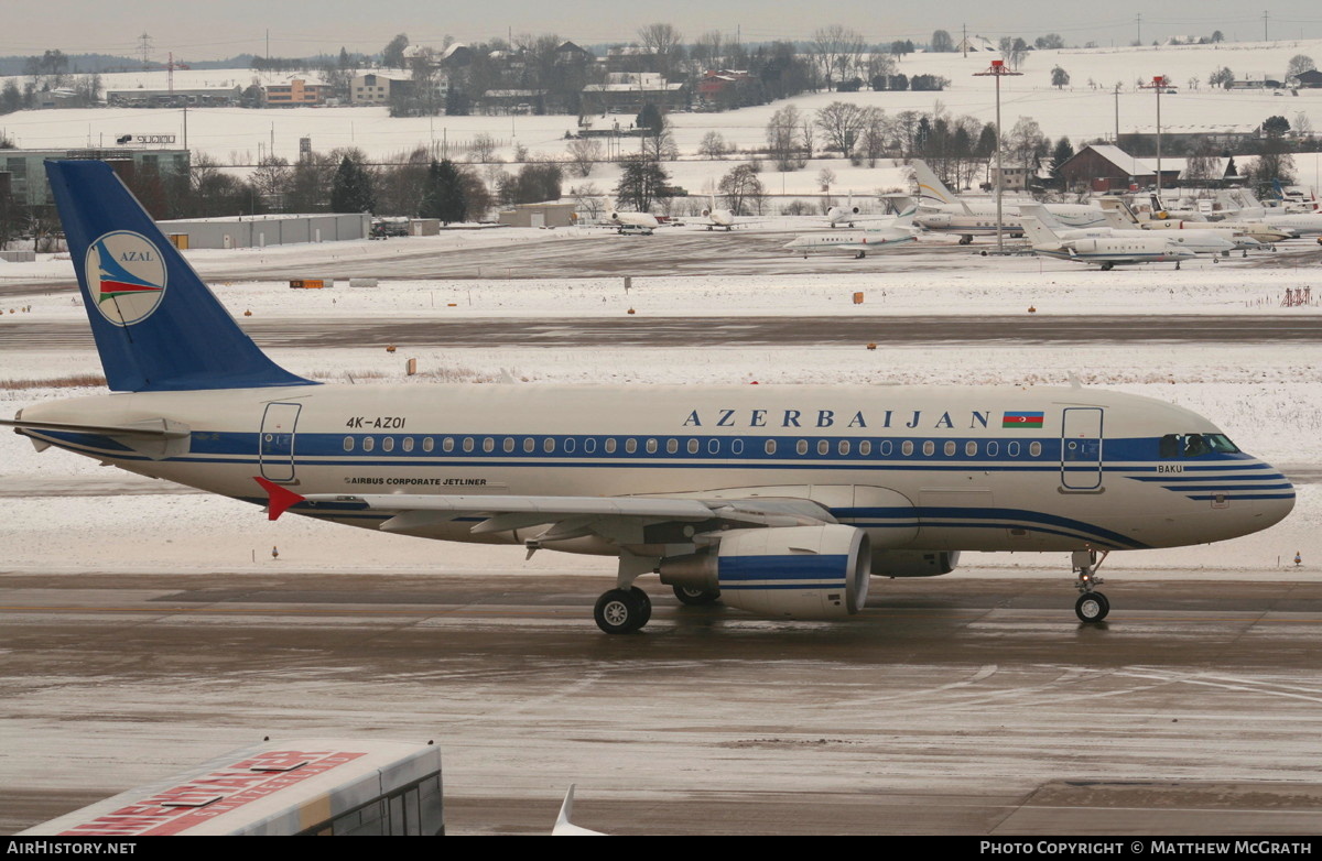 Aircraft Photo of 4K-AZ01 | Airbus ACJ319 (A319-115/CJ) | Azerbaijan Government | AirHistory.net #443242