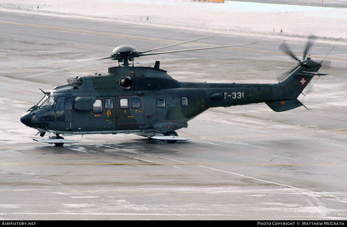 Aircraft Photo of T-331 | Eurocopter TH98 Cougar (AS-532UL) | Switzerland - Air Force | AirHistory.net #443245