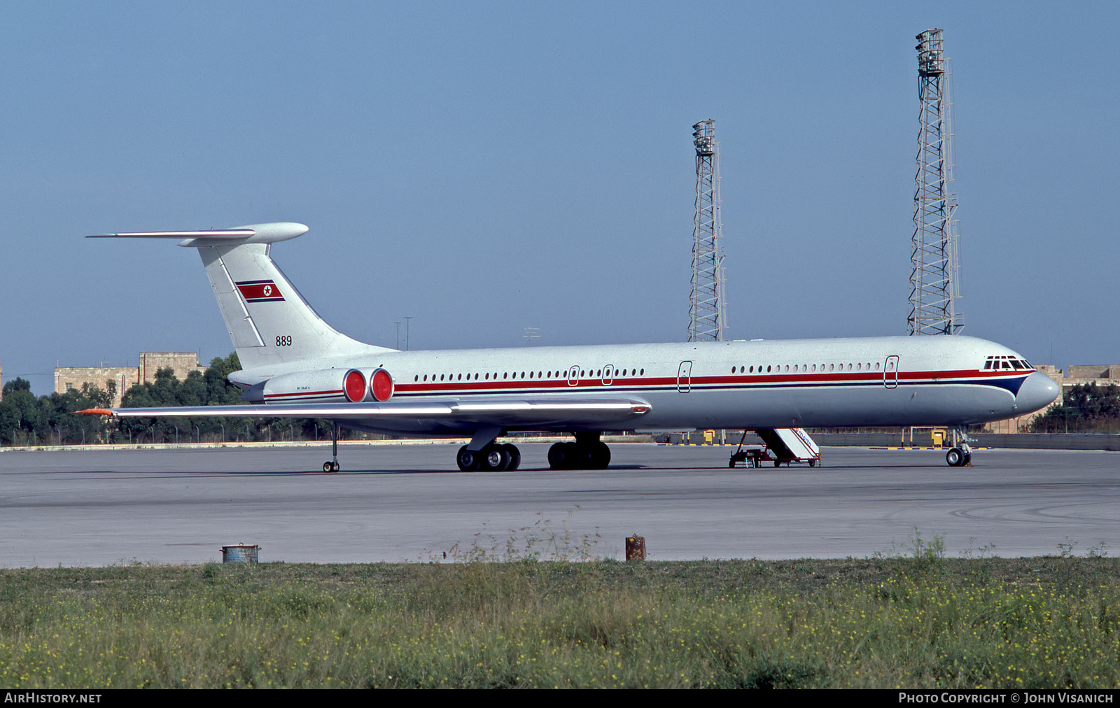 Aircraft Photo of 889 | Ilyushin Il-62M | CAAK - Civil Aviation Administration of Korea | AirHistory.net #443267