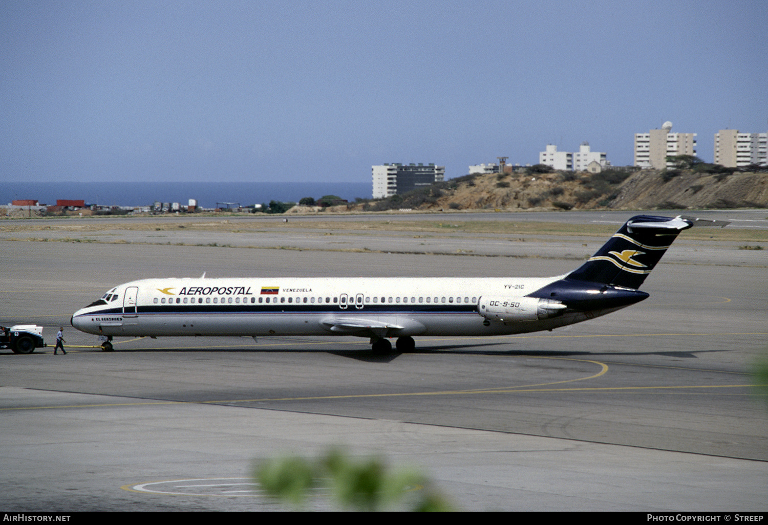 Aircraft Photo of YV-21C | McDonnell Douglas DC-9-51 | Aeropostal | AirHistory.net #443324