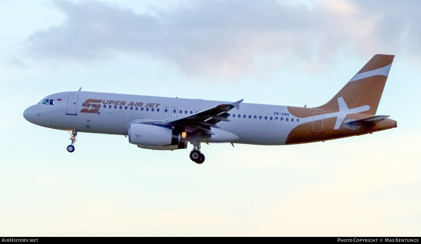 Aircraft Photo of PK-SAQ | Airbus A320-232 | Super Air Jet | AirHistory.net #443327