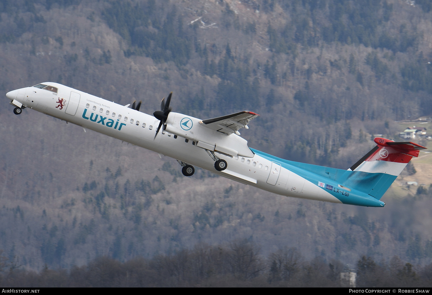 Aircraft Photo of LX-LQI | Bombardier DHC-8-402 Dash 8 | Luxair | AirHistory.net #443349