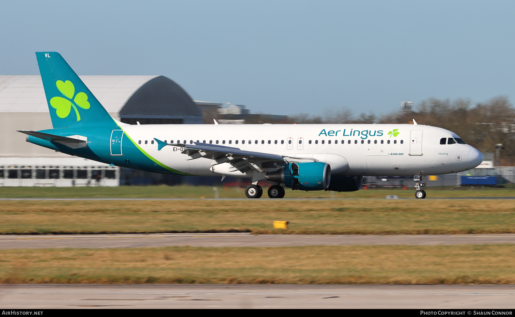 Aircraft Photo of EI-DVL | Airbus A320-214 | Aer Lingus | AirHistory.net #443362