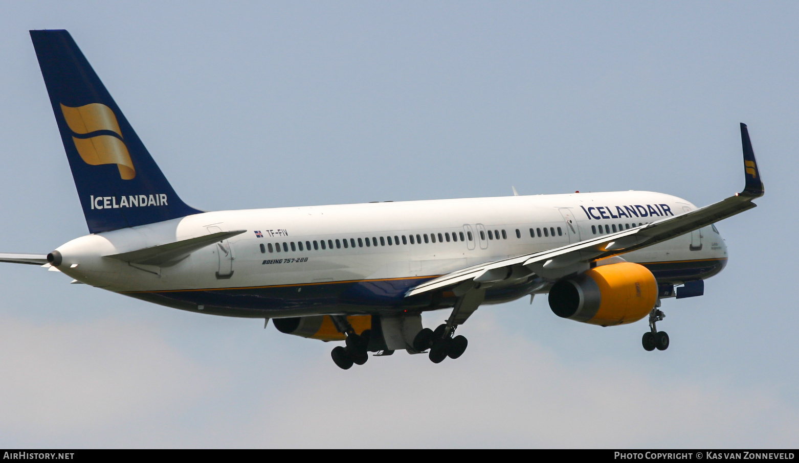 Aircraft Photo of TF-FIV | Boeing 757-208 | Icelandair | AirHistory.net #443384