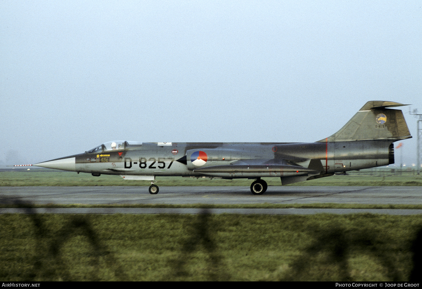 Aircraft Photo of D-8257 | Lockheed F-104G Starfighter | Netherlands - Air Force | AirHistory.net #443387