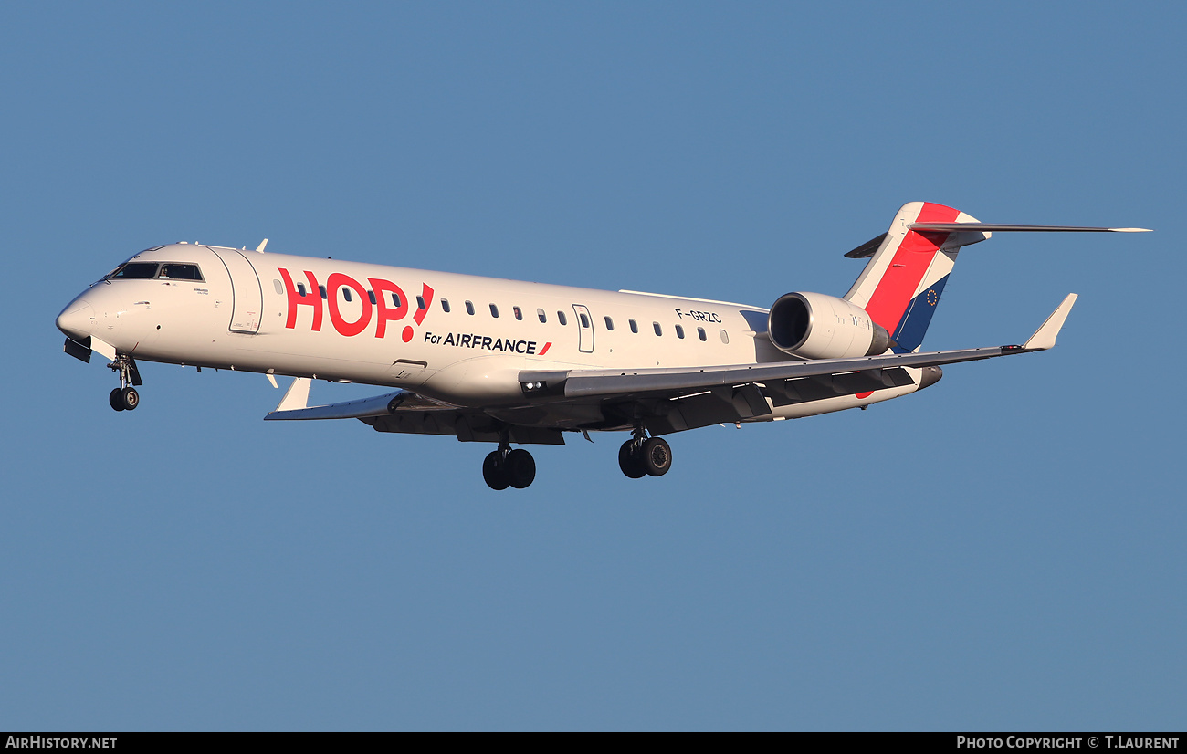 Aircraft Photo of F-GRZC | Bombardier CRJ-700 (CL-600-2C10) | Hop! | AirHistory.net #443411
