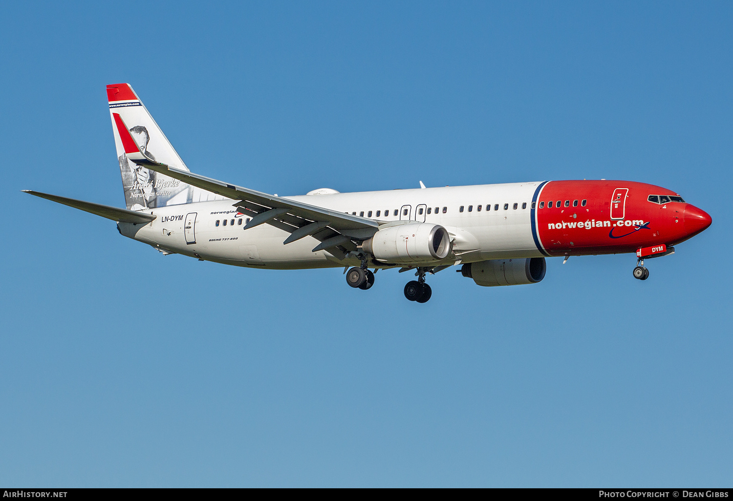 Aircraft Photo of LN-DYM | Boeing 737-8JP | Norwegian | AirHistory.net #443412