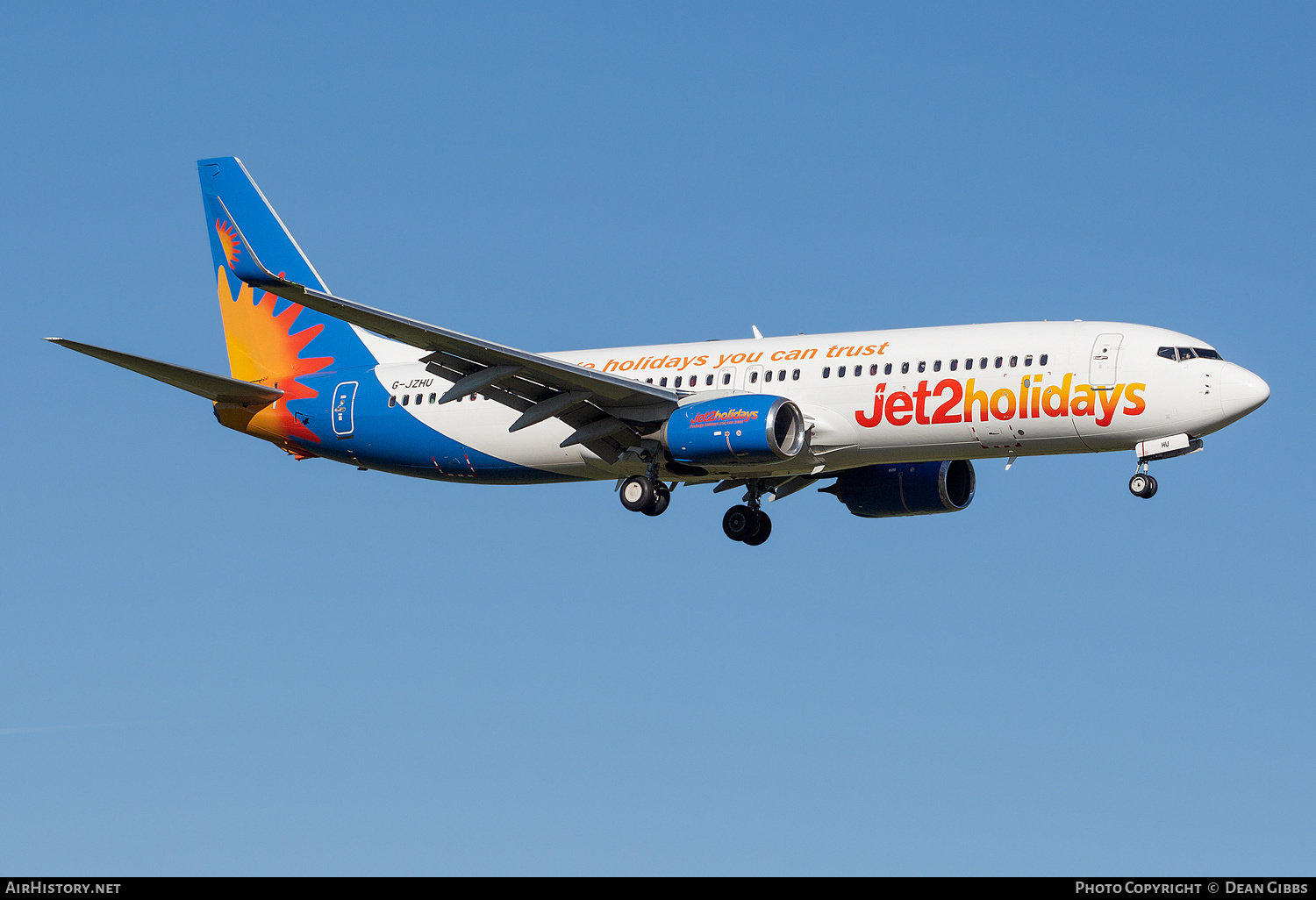 Aircraft Photo of G-JZHU | Boeing 737-800 | Jet2 Holidays | AirHistory.net #443418