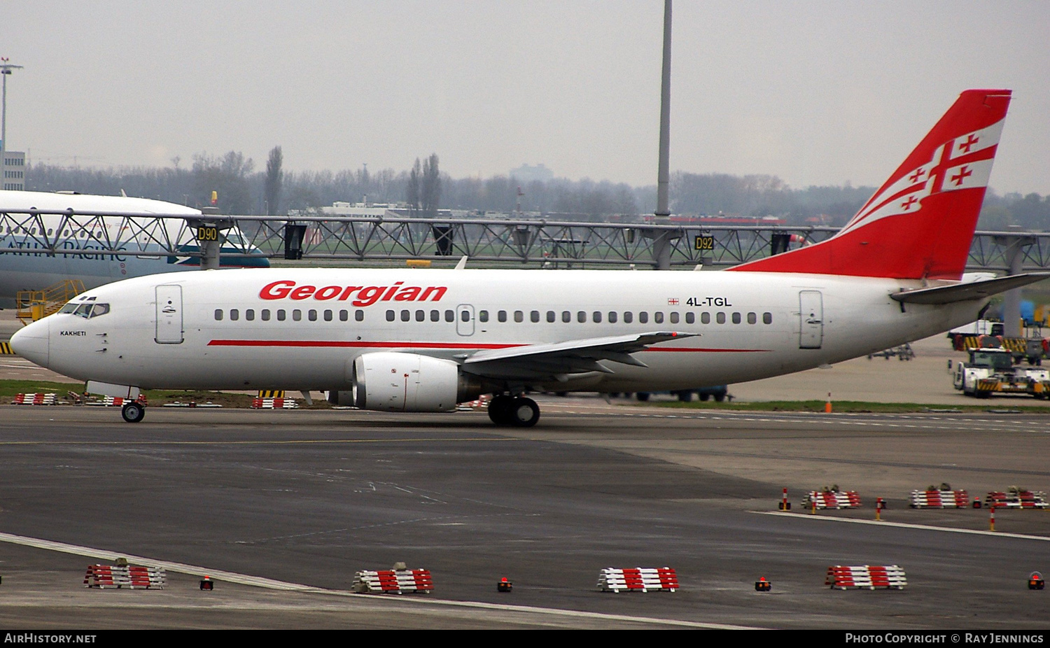 Aircraft Photo of 4L-TGL | Boeing 737-3B7 | Georgian Airways | AirHistory.net #443423