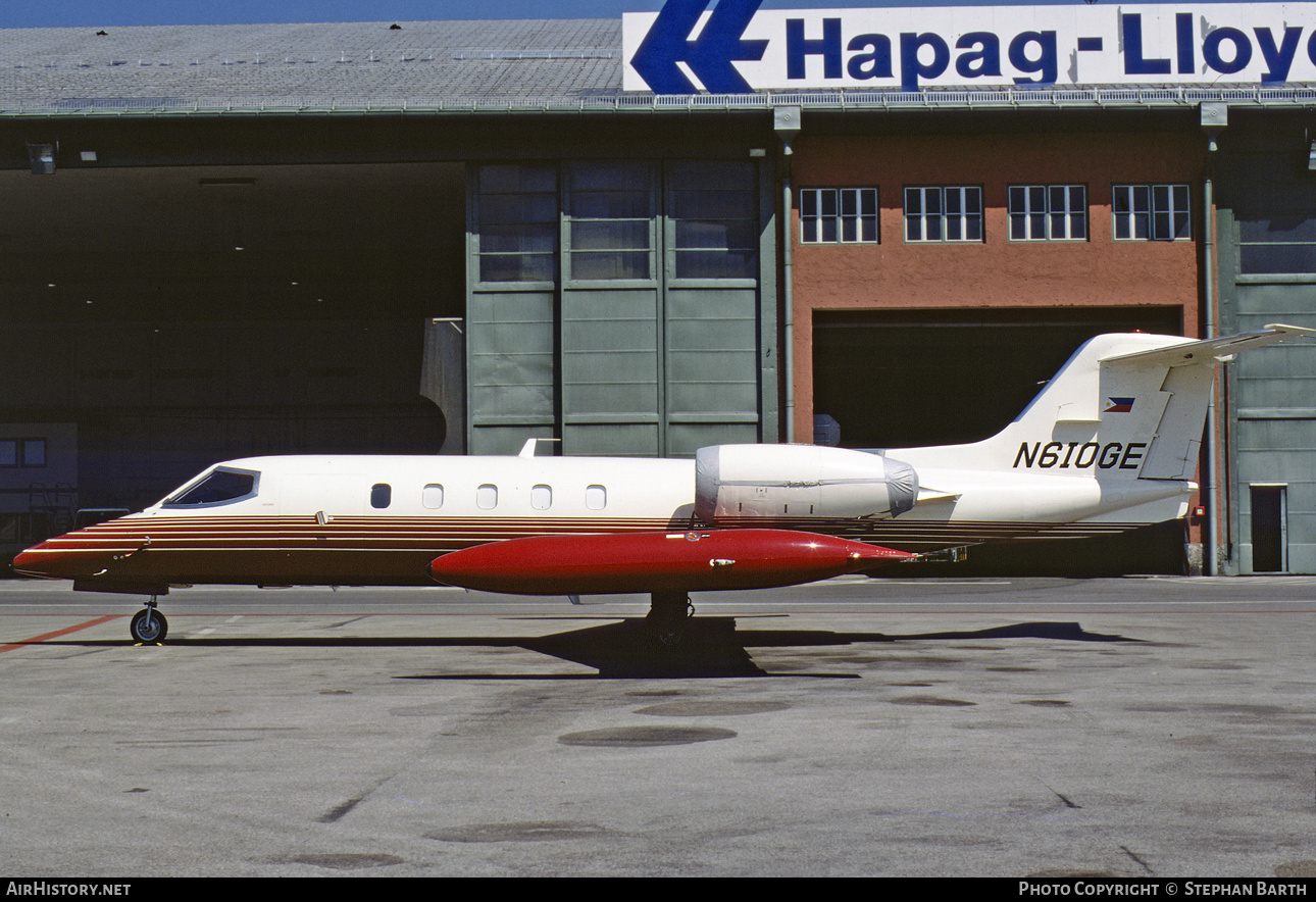 Aircraft Photo of N610GE | Gates Learjet 35A | AirHistory.net #443426
