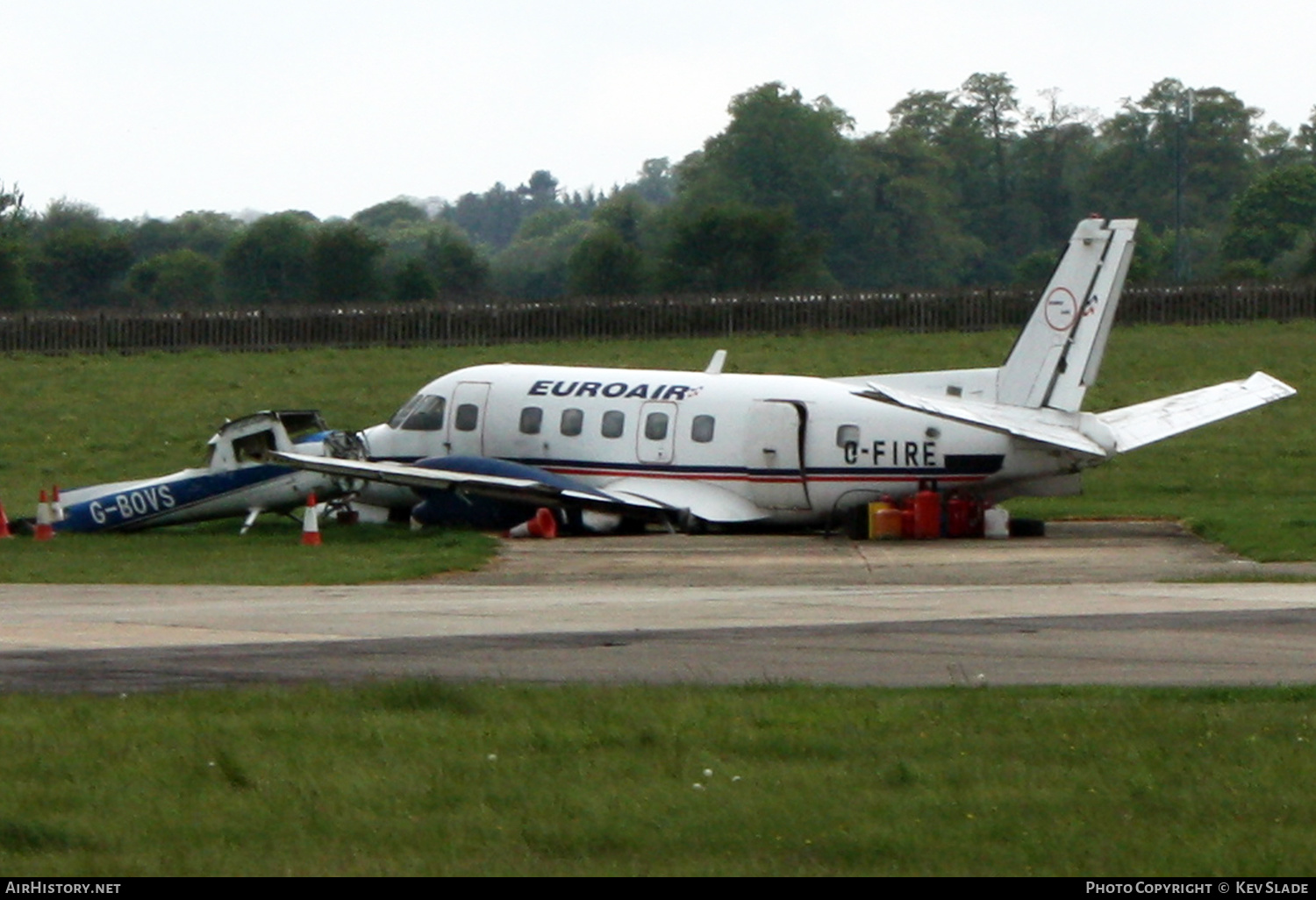 Aircraft Photo of G-FIRE | Embraer EMB-110P2 Bandeirante | EuroAir | AirHistory.net #443429