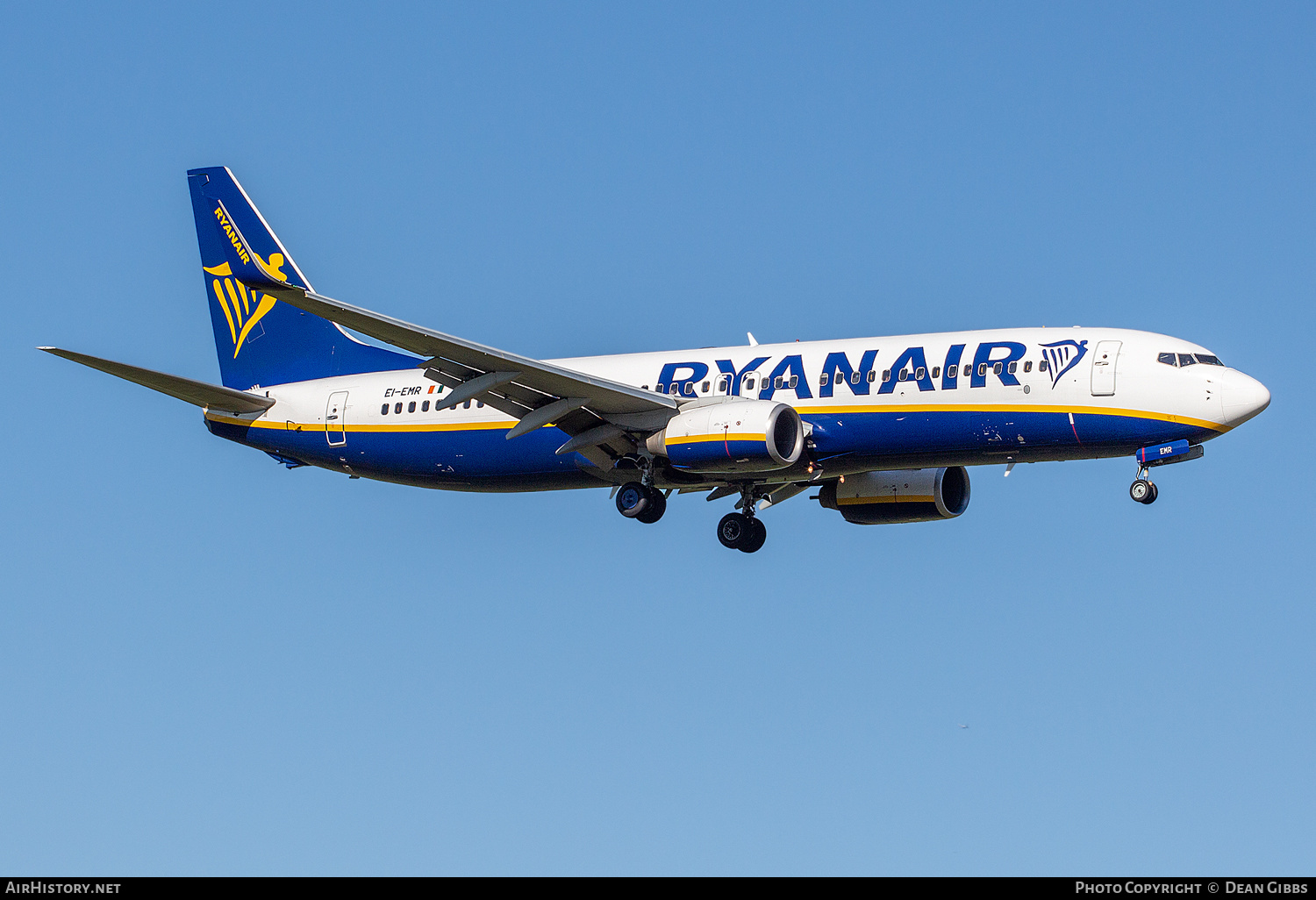Aircraft Photo of EI-EMR | Boeing 737-8AS | Ryanair | AirHistory.net #443431
