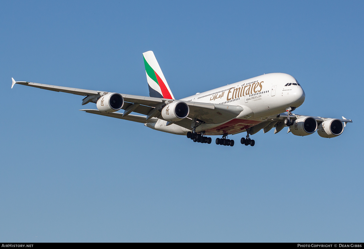 Aircraft Photo of A6-EVC | Airbus A380-842 | Emirates | AirHistory.net #443432