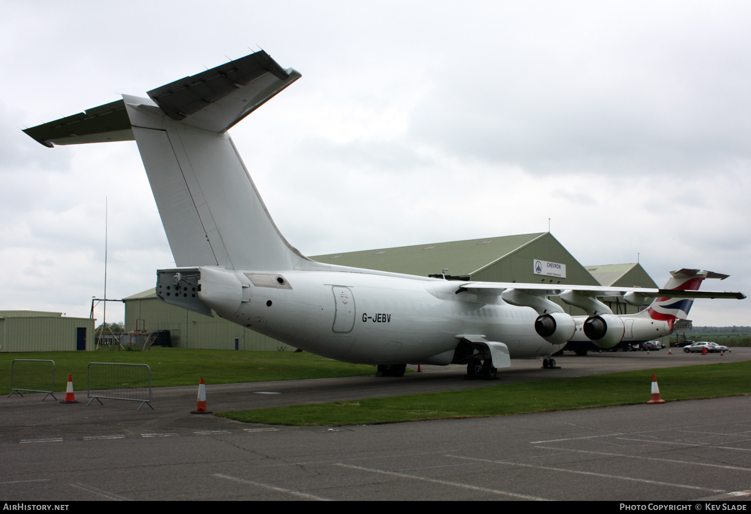 Aircraft Photo of G-JEBV | British Aerospace BAe-146-300 | AirHistory.net #443438