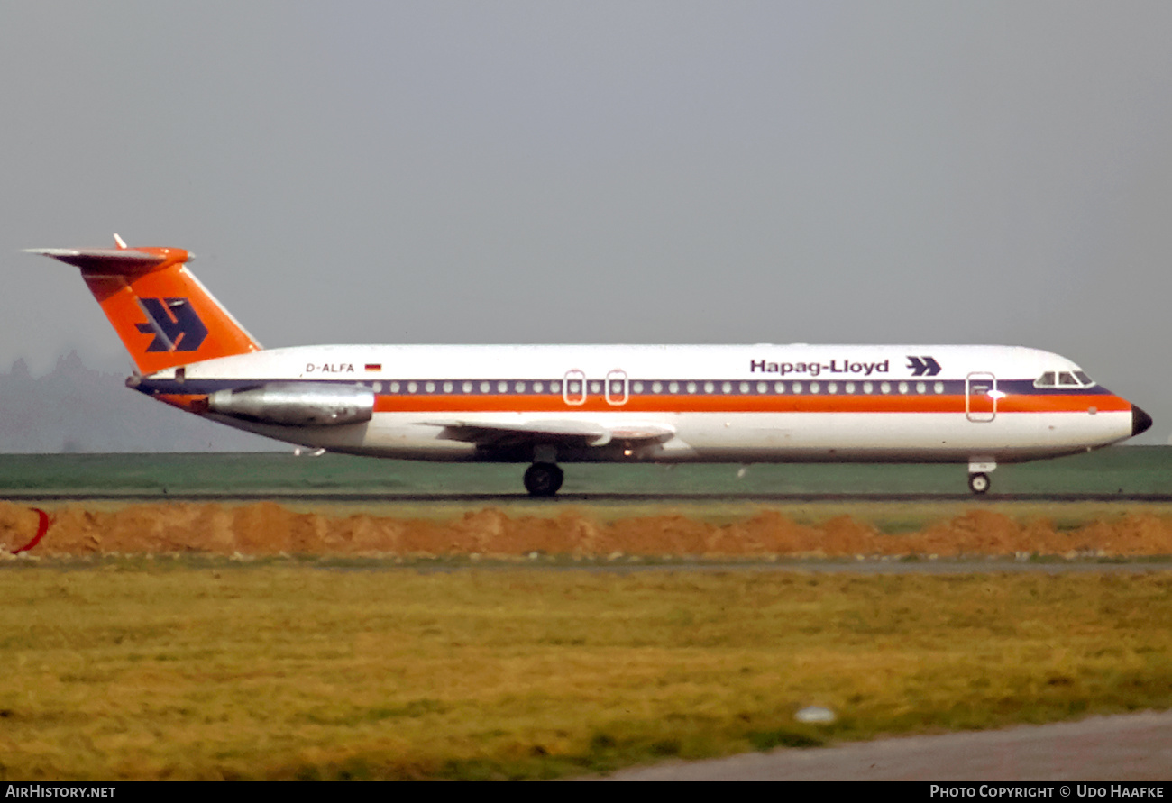 Aircraft Photo of D-ALFA | BAC 111-528FL One-Eleven | Hapag-Lloyd | AirHistory.net #443481