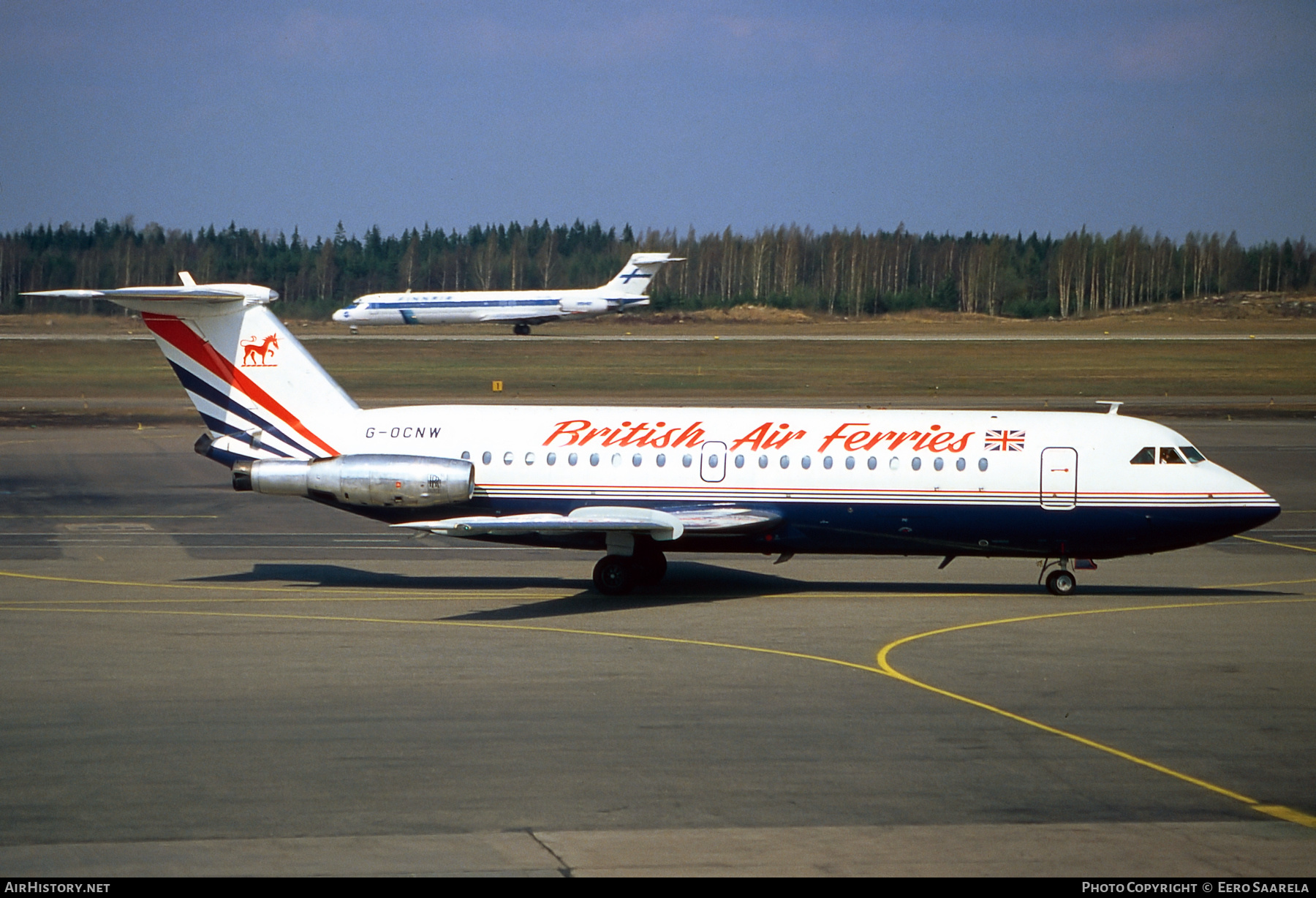 Aircraft Photo of G-OCNW | BAC 111-201AC One-Eleven | British Air Ferries - BAF | AirHistory.net #443485