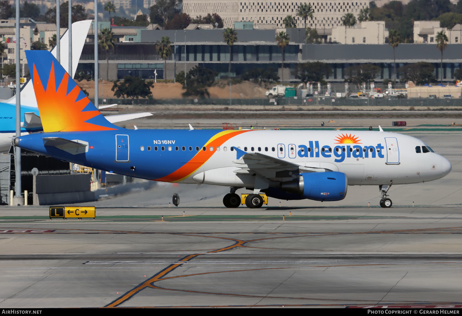 Aircraft Photo of N316NV | Airbus A319-111 | Allegiant Air | AirHistory.net #443504