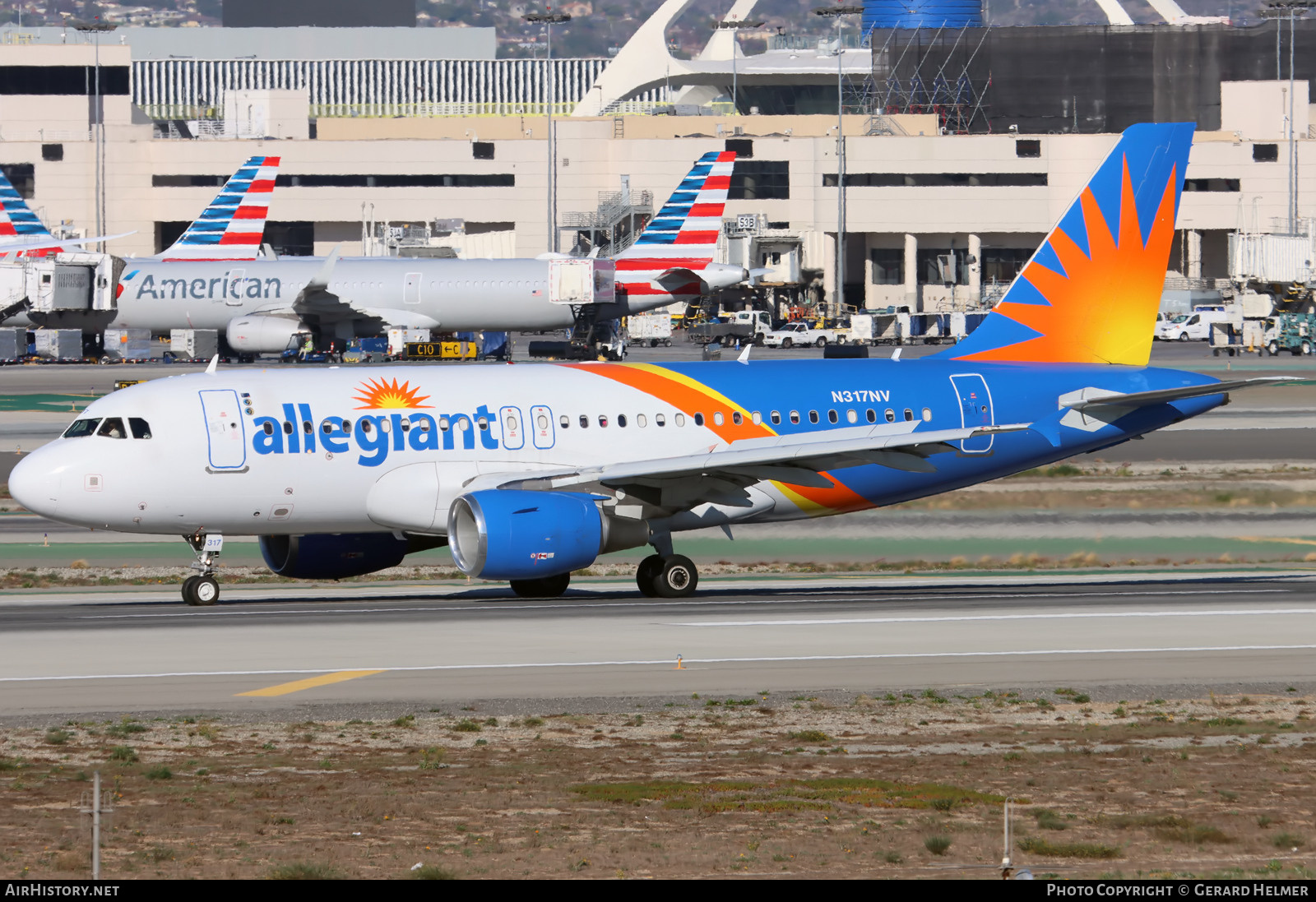 Aircraft Photo of N317NV | Airbus A319-111 | Allegiant Air | AirHistory.net #443505