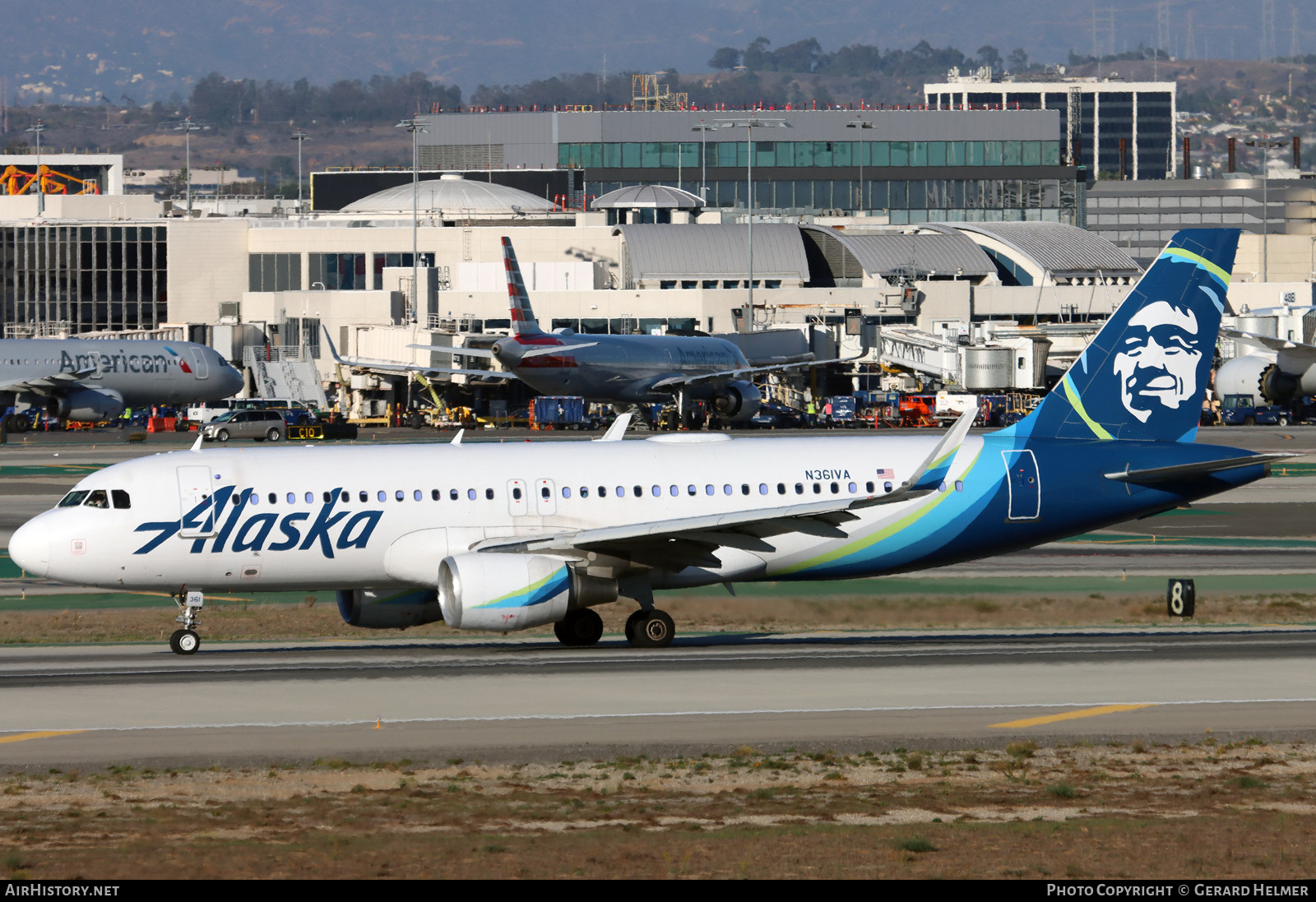 Aircraft Photo of N361VA | Airbus A320-214 | Alaska Airlines | AirHistory.net #443508