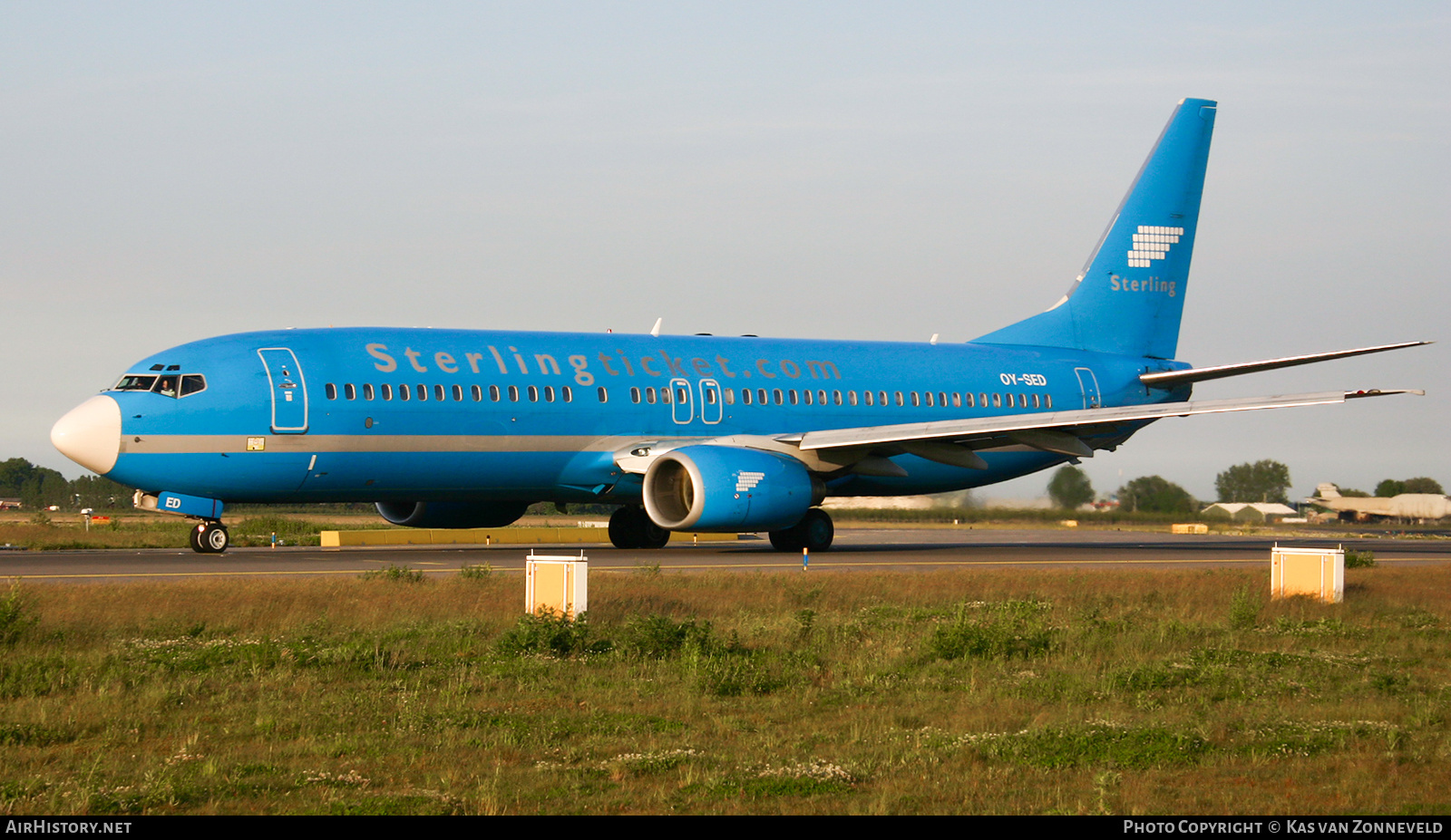 Aircraft Photo of OY-SED | Boeing 737-8Q8 | Sterling Airlines | AirHistory.net #443521